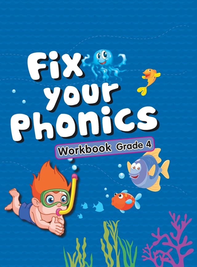 Fix Your Phonics Activity Workbook Grade 4 (পেপারব্যাক) | Fix Your Phonics Activity Workbook Grade 4 (Paperback)