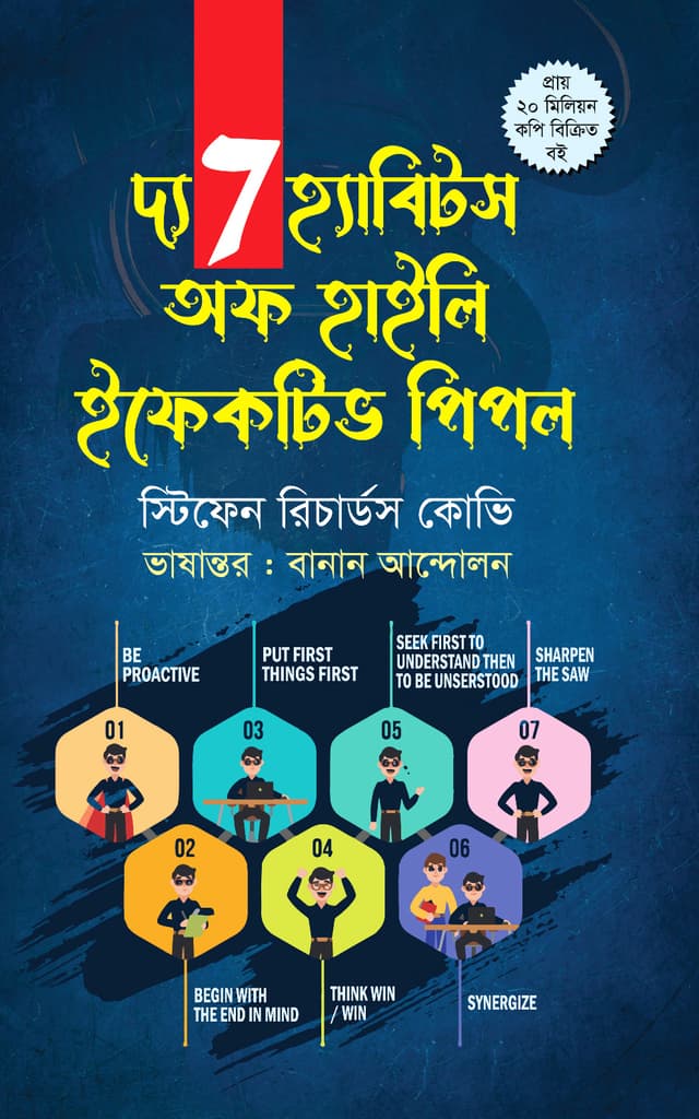 দ্য 7 হ্যাবিটস অফ হাইলি ইফেকটিভ পিপল (হার্ডকভার) | The 7 Habits of Highly Effective People (Hardcover)