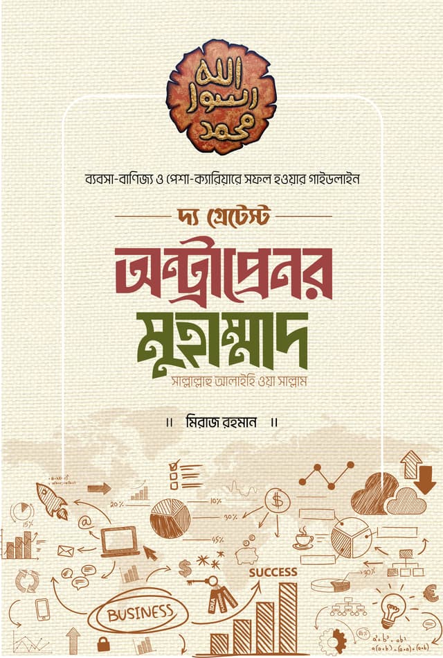 দ্য গ্রেটেস্ট অন্ট্রাপ্রেনর মুহাম্মাদ [সাল্লাল্লাহু আলাইহি ওয়া সাল্লাম] (হার্ডকভার) | The Greatest Entrepreneur Muhammad [Sallallahu Alaihi Wa Sallam] (Hardcover)