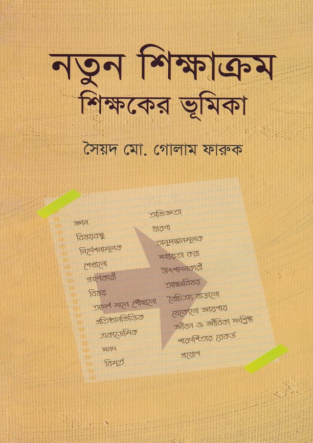 নতুন শিক্ষাক্রম : শিক্ষকের ভূমিকা (হার্ডকভার) | Notun Shikkhakrom : Shikkhoker Bhumika (Hardcover)
