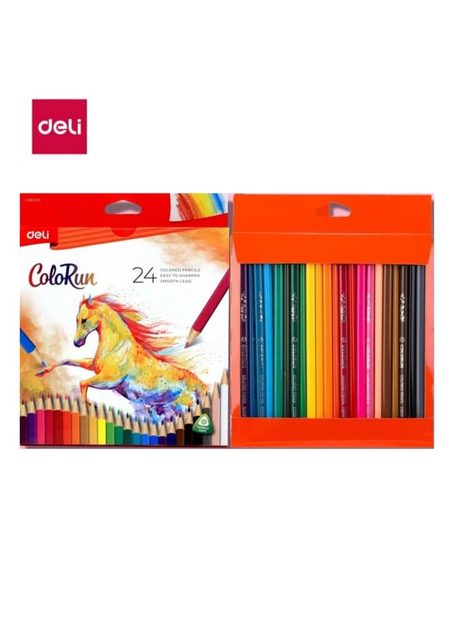 Deli Colored Pencil (C00320) Box | 