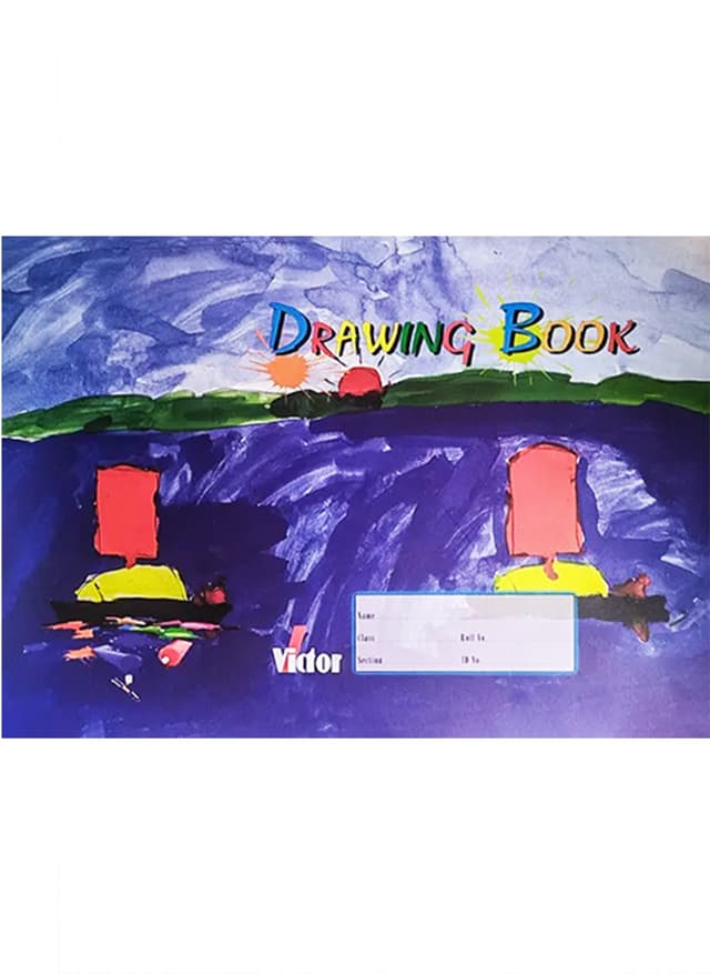 Drawing Book 48 Pages Big Cartridge Paper (Victor) | 