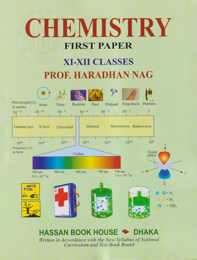 Chemistry First Paper (XI-XII Classes) - English Version (পেপারব্যাক) | Chemistry First Paper (XI-XII Classes) - English Version (Paperback)