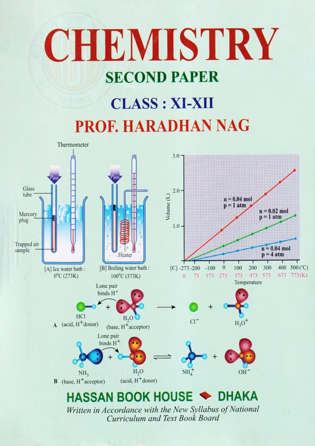 Chemistry Second Paper (XI-XII Classes) - English Version (পেপারব্যাক) | Chemistry Second Paper (XI-XII Classes) - English Version (Paperback)