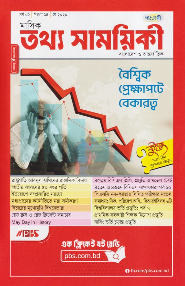 মাসিক তথ্য সাময়িকী – মে ২০২৩ (পেপারব্যাক) | Monthly Tattha Samoyikee – May 2023 (Paperback)