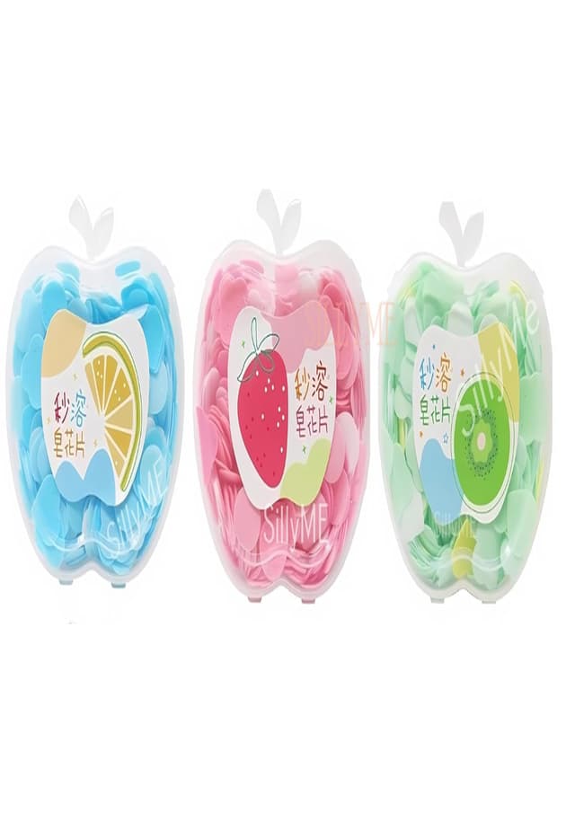 Portable Mini Hand Washing Soap Paper (Plastic Box) WN-0262 - 1PC | 