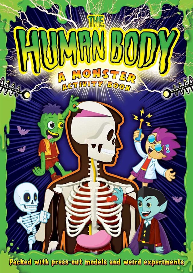 The Human Body A Monster Activity Book (পেপারব্যাক) | The Human Body A Monster Activity Book (Paperback)