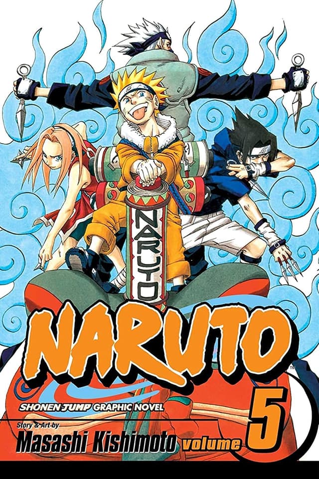 Naruto Vol. 5 - The Challengers (পেপারব্যাক) | Naruto Vol. 5 - The Challengers (Paperback)