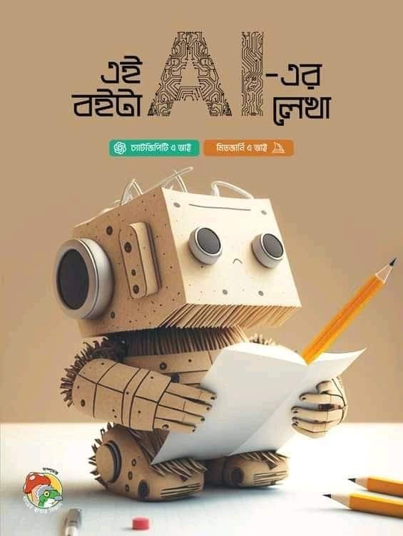 এই বইটা AI-এর লেখা (হার্ডকভার) | Eai Boita Al-Er Lekha (Hardcover)