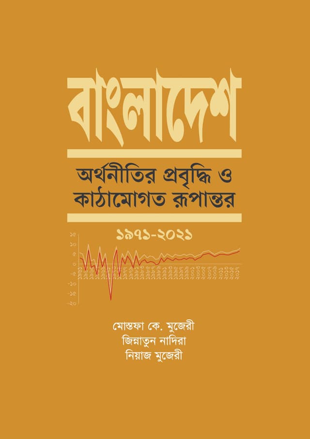  বাংলাদেশ: অর্থনীতির প্রবৃদ্ধি ও কাঠামোগত রূপান্তর ১৯৭১-২০২১ (হার্ডকভার) | Bangladesh: Orthonitir Probiddhi O Kathamogoto Rupantor 1971-2021 (Hardcover)