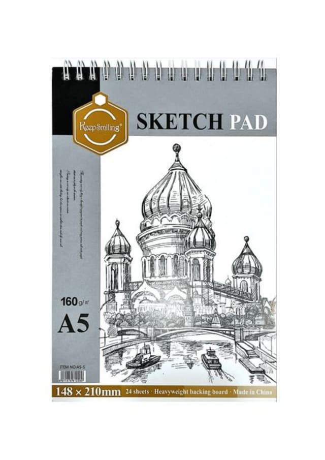 KeepSmiling Sketch Pad A5 ITEM NO : A5-S | 
