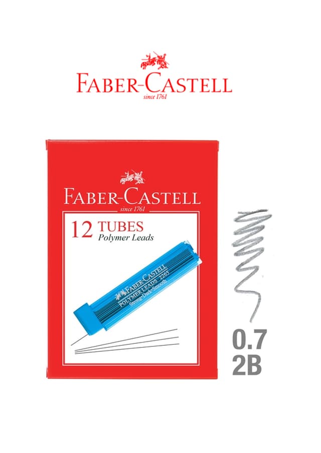 Faber-Castell Polymer Leads 2B 0.5 (226522)- Per Each | 