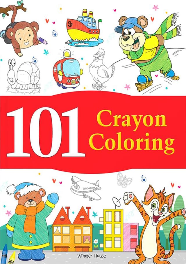 101 Crayon Coloring (পেপারব্যাক) | 101 Crayon Coloring (Paperback)