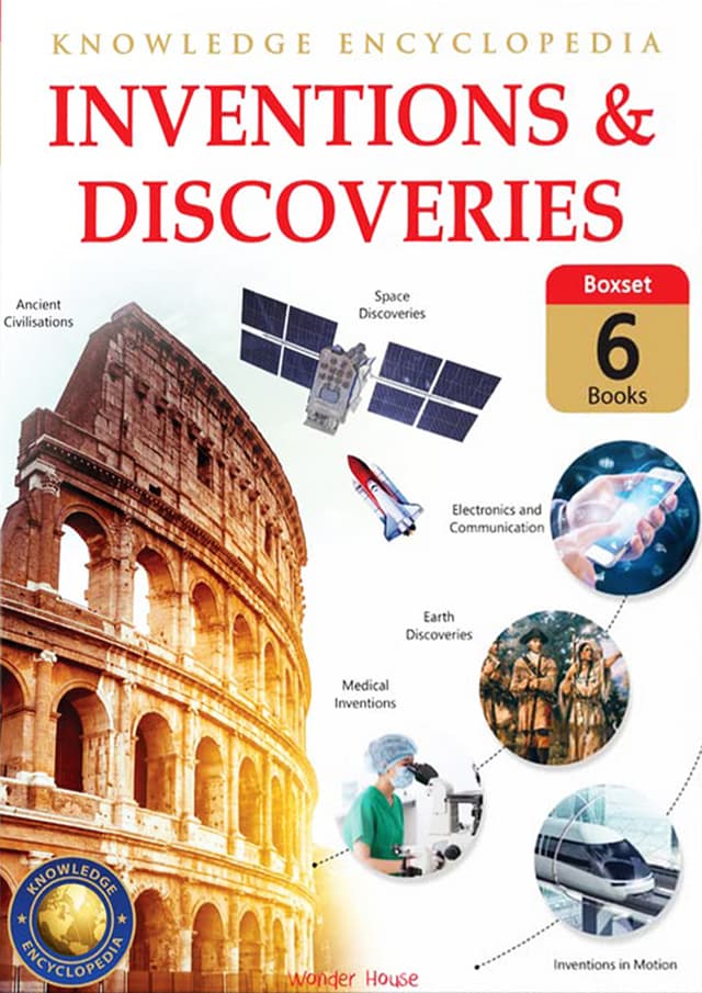 Knowledge Encyclopedia Inventions & Discoveries (Boxset 6 Books) (পেপারব্যাক) | Knowledge Encyclopedia Inventions & Discoveries (Boxset 6 Books) (Paperback)