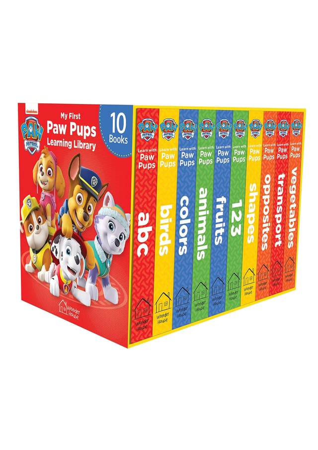 My First Paw Pups Learning Library: Boxset of 10 Board Books (পেপারব্যাক) | My First Paw Pups Learning Library: Boxset of 10 Board Books (Paperback)