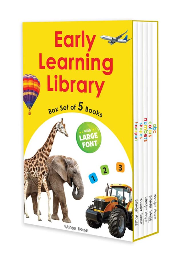 Early Learning Library Box Set of 5 Books (পেপারব্যাক) | Early Learning Library Box Set of 5 Books (Paperback)