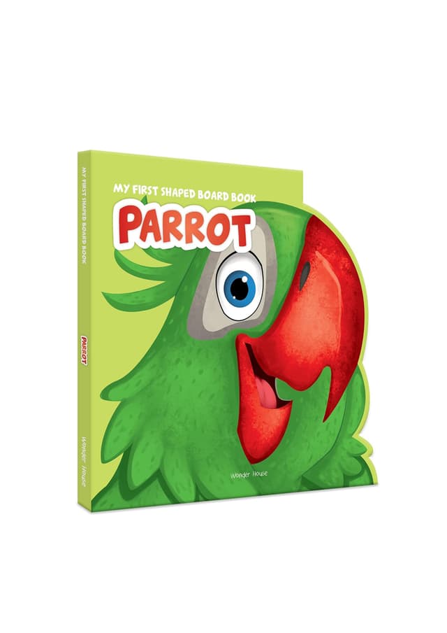 My First Shaped Board Book Parrot (হার্ডকভার) | My First Shaped Board Book Parrot (Hardcover)