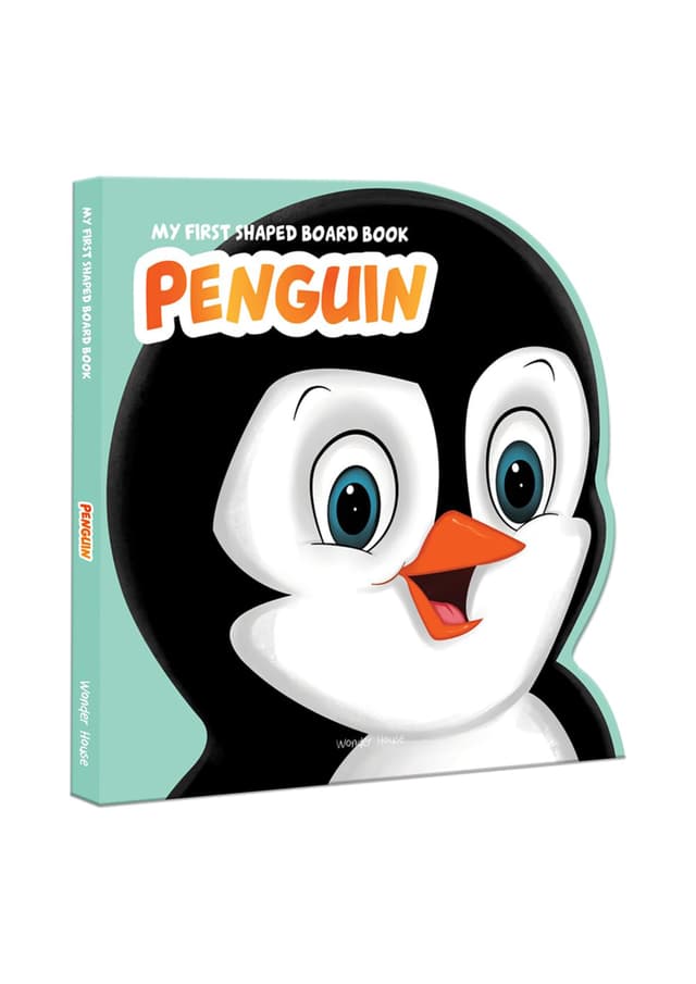My First Shaped Board Book Penguin (হার্ডকভার) | My First Shaped Board Book Penguin (Hardcover)