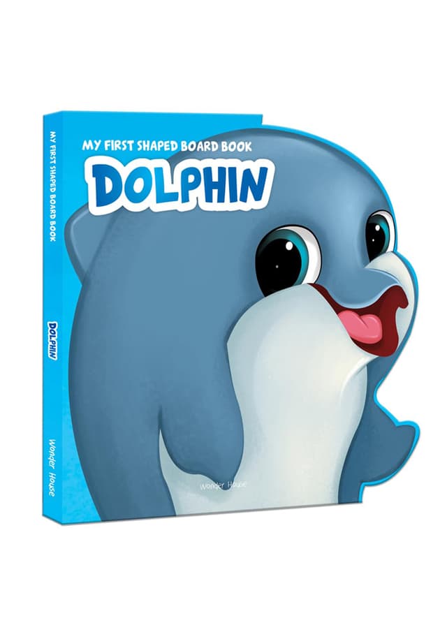 My First Shaped Board Book Dolphin (হার্ডকভার) | My First Shaped Board Book Dolphin (Hardcover)