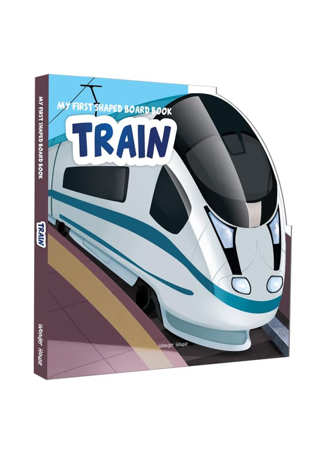 My First Shaped Board Book Train (হার্ডকভার) | My First Shaped Board Book Train (Hardcover)