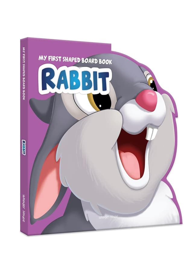 My First Shaped Board Book Rabbit (হার্ডকভার) | My First Shaped Board Book Rabbit (Hardcover)