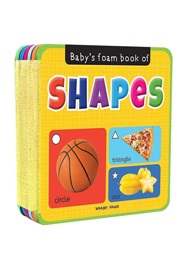 Babys Foam Book of Shapes (হার্ডকভার) | Babys Foam Book of Shapes (Hardcover)