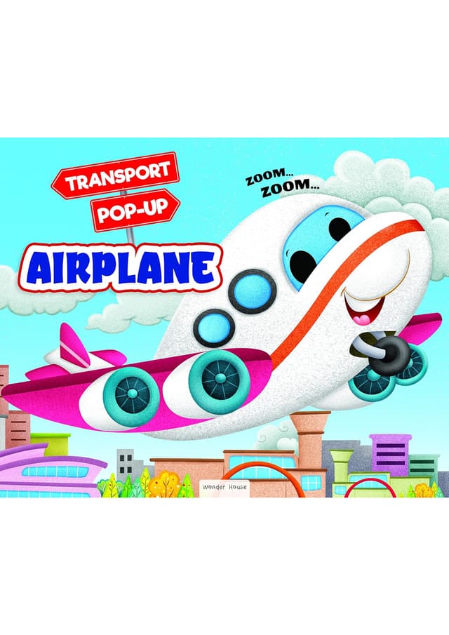 Pop-up Transport - Airplane (হার্ডকভার) | Pop-up Transport - Airplane (Hardcover)