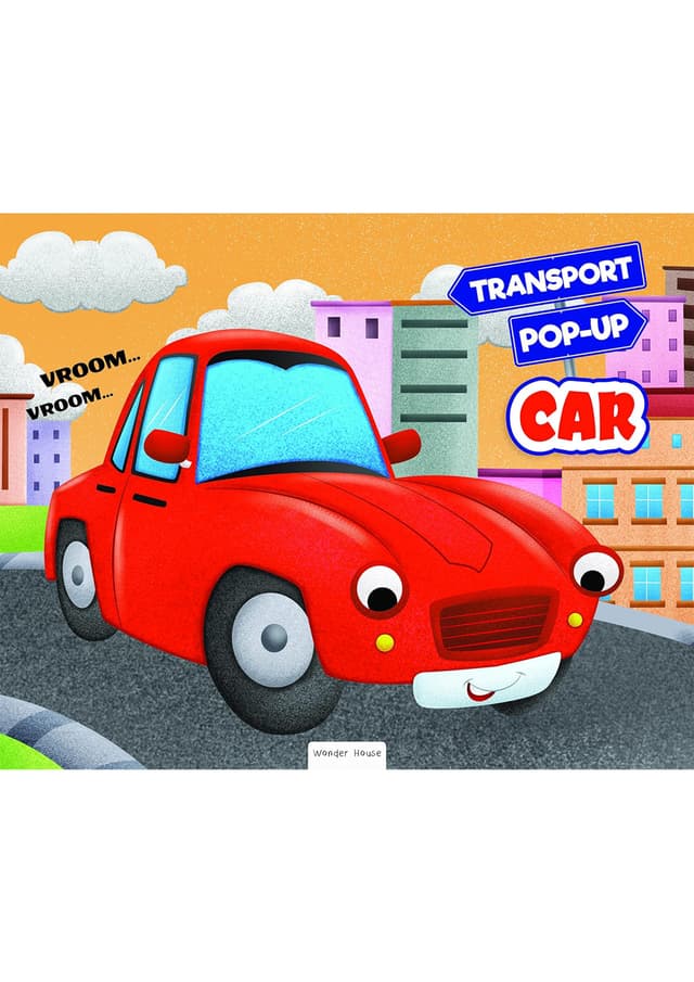 Pop-up Transport - Car (হার্ডকভার) | Pop-up Transport - Car (Hardcover)