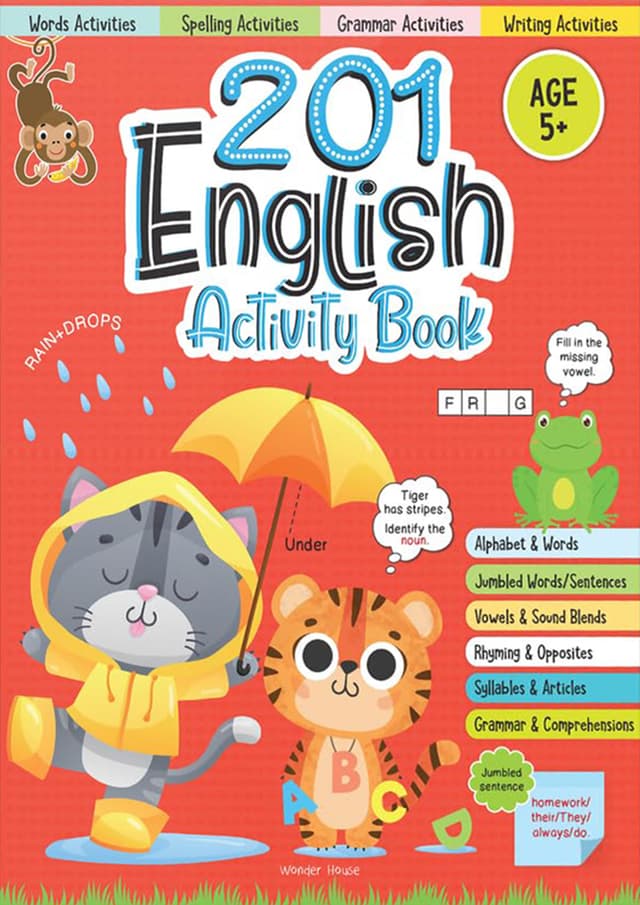 201 English Activity Book (পেপারব্যাক) | 201 English Activity Book (Paperback)