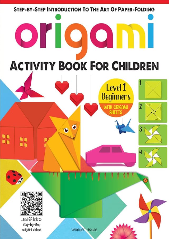 Origami - Activity Book For Children - Level 1: Beginners (পেপারব্যাক) | Origami - Activity Book For Children - Level 1: Beginners (Paperback)