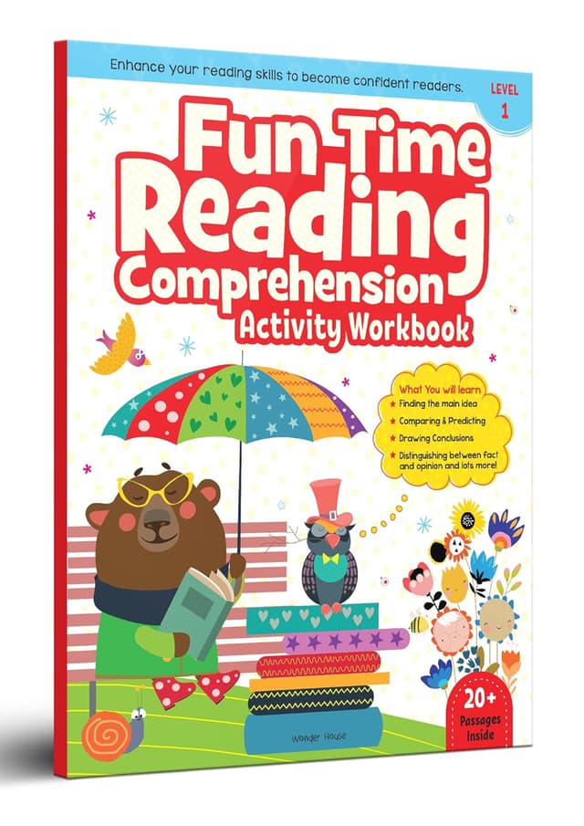 Fun Time Reading Comprehension - Activity Workbook (পেপারব্যাক) | Fun Time Reading Comprehension - Activity Workbook (Paperback)