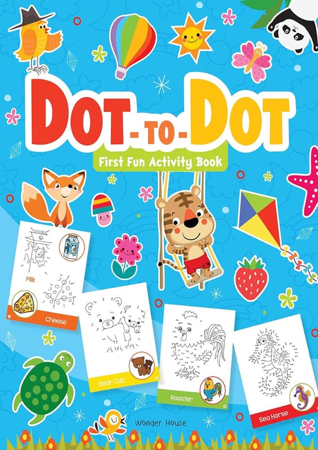 Dot -To- Dot : First Fun Activity Books (পেপারব্যাক) | Dot -To- Dot : First Fun Activity Books (Paperback)