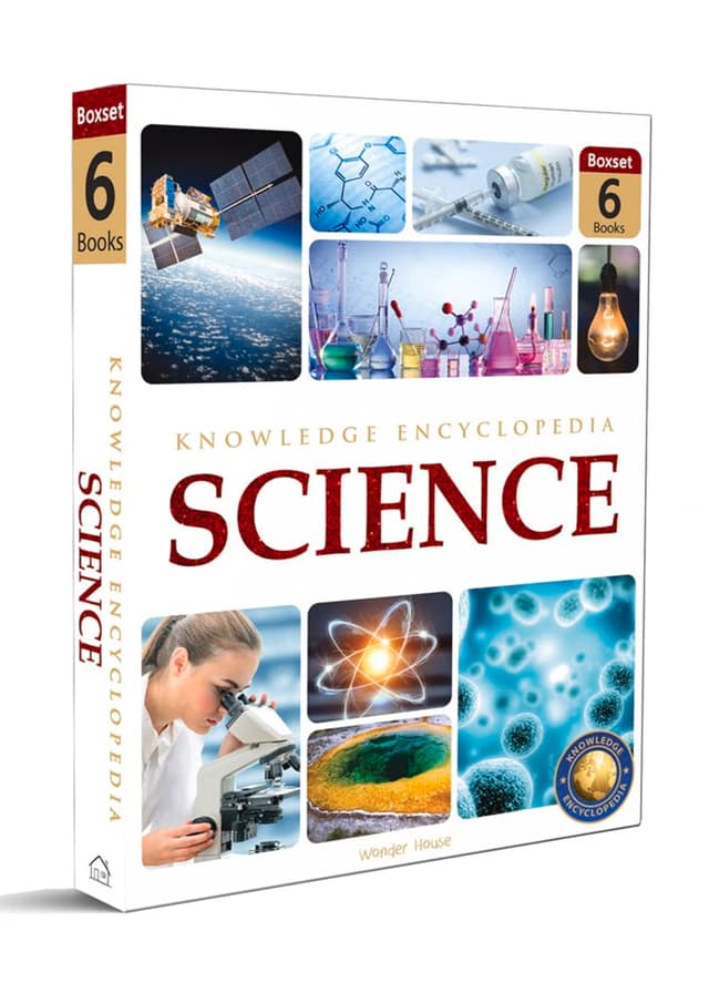 Knowledge Encyclopedia Science Boxset 6 Books (পেপারব্যাক) | Knowledge Encyclopedia Science Boxset 6 Books (Paperback)