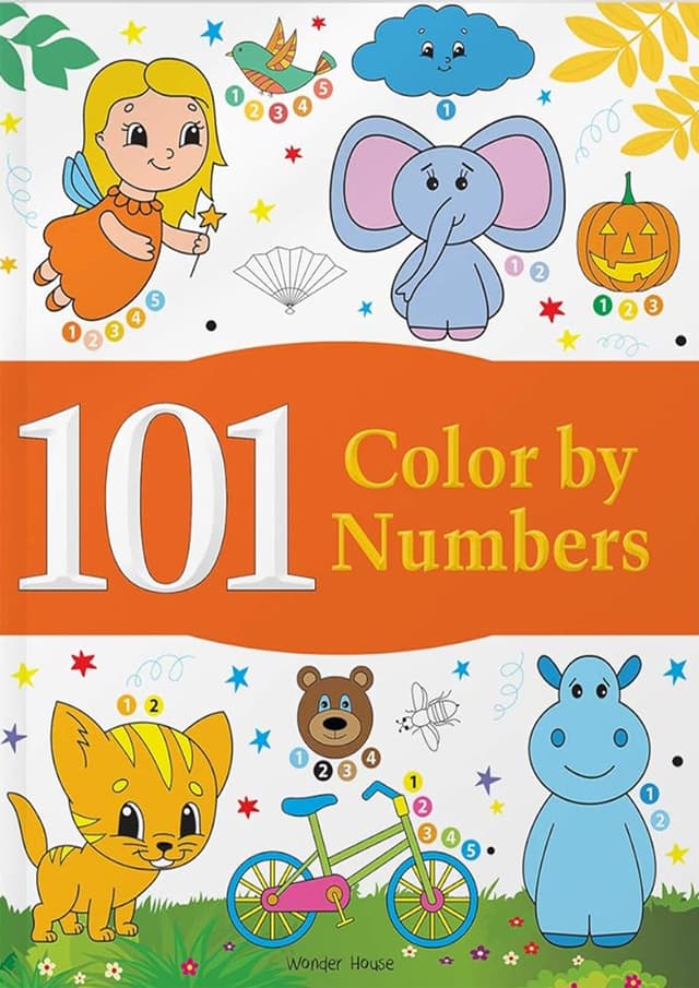 101 Color By Numbers (পেপারব্যাক) | 101 Color By Numbers (Paperback)