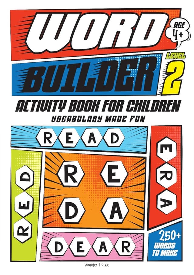 Word Builder Activity Book For Children Vocabulary Made Fun Level 2 (পেপারব্যাক) | Word Builder Activity Book For Children Vocabulary Made Fun Level 2 (Paperback)