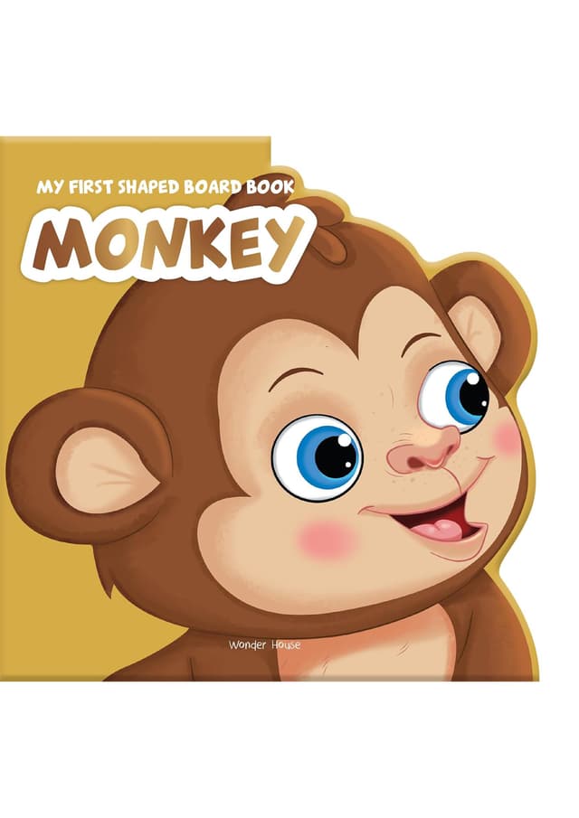My First Shaped Board Book Monkey (পেপারব্যাক) | My First Shaped Board Book Monkey (Paperback)