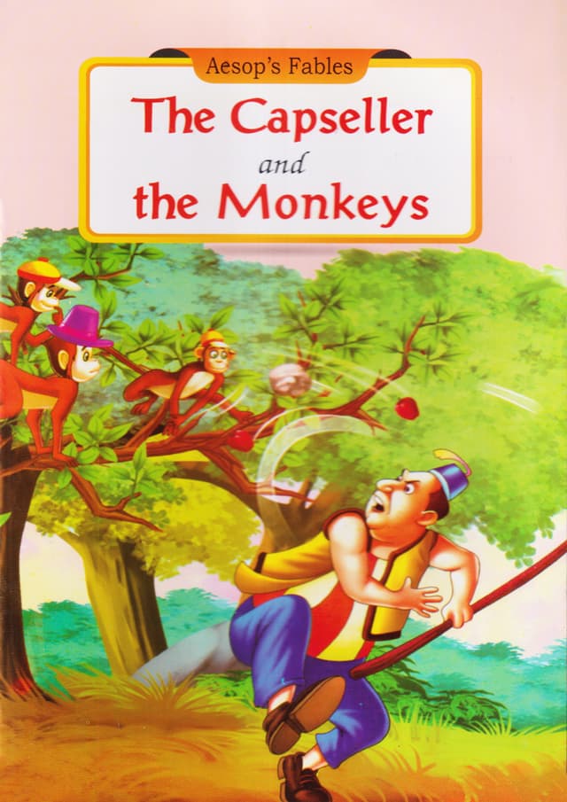 Aesop's Fables: The Capseller and The Monkeys (পেপারব্যাক) | Aesop's Fables: The Capseller and The Monkeys (Paperback)