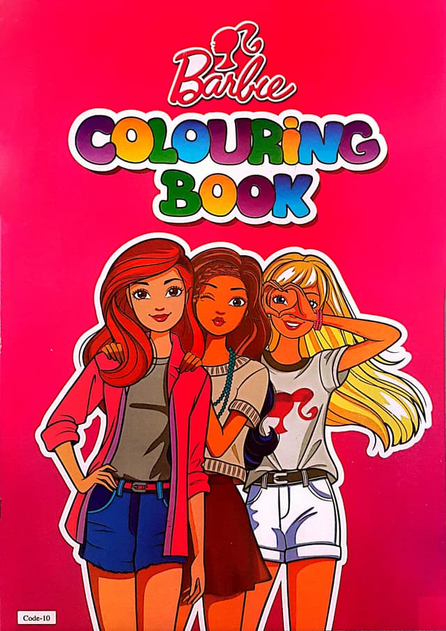 Barbie Colouring Book (Code-10) (পেপারব্যাক) | Barbie Colouring Book (Code-10) (Paperback)