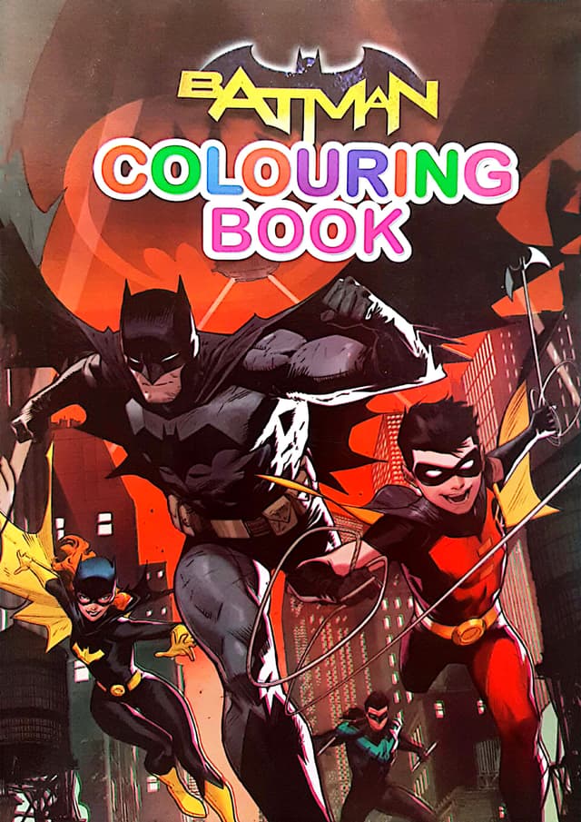 Batman Colouring Book (পেপারব্যাক) | Batman Colouring Book (Paperback)