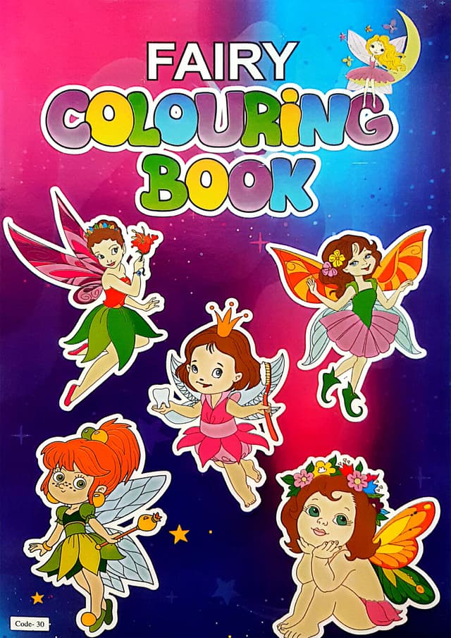 Fairy Colouring Book (Code-30) (পেপারব্যাক) | Fairy Colouring Book (Code-30) (Paperback)