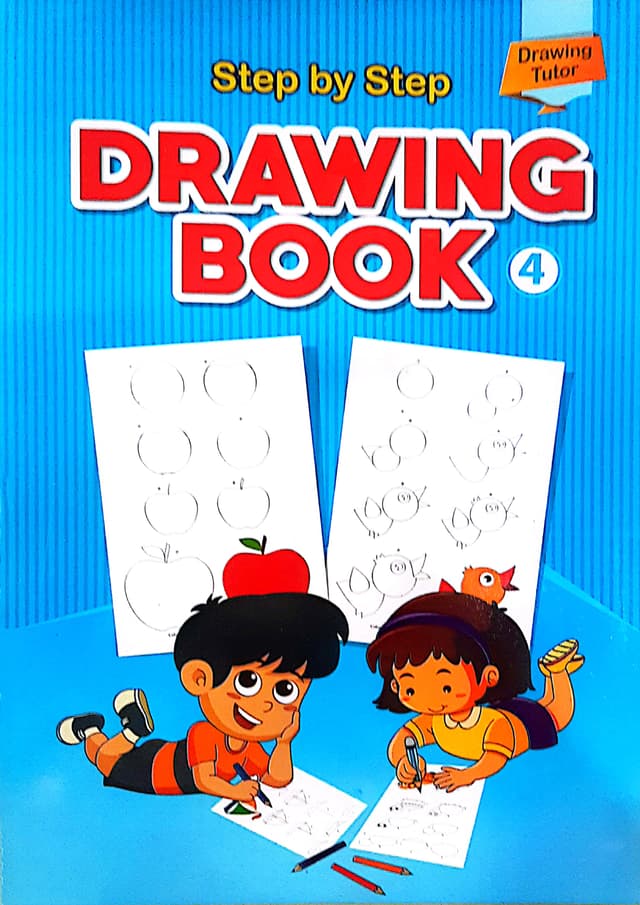 Step by Step Drawing Book 4 (পেপারব্যাক) | Step by Step Drawing Book 4 (Paperback)