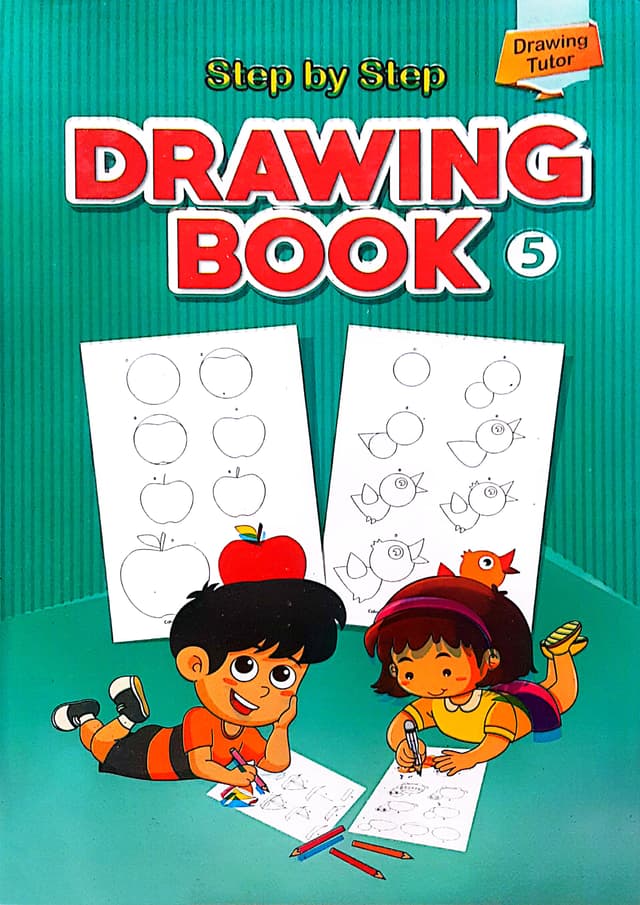 Step by Step Drawing Book 5 (পেপারব্যাক) | Step by Step Drawing Book 5 (Paperback)