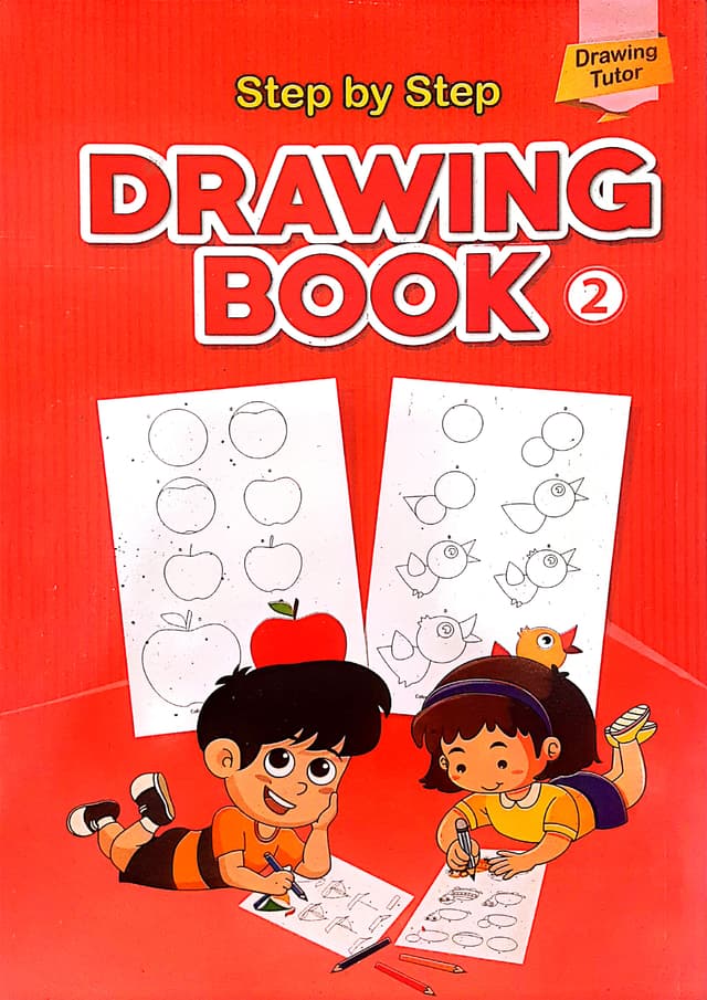 Step by Step Drawing Book 2 (পেপারব্যাক) | Step by Step Drawing Book 2 (Paperback)