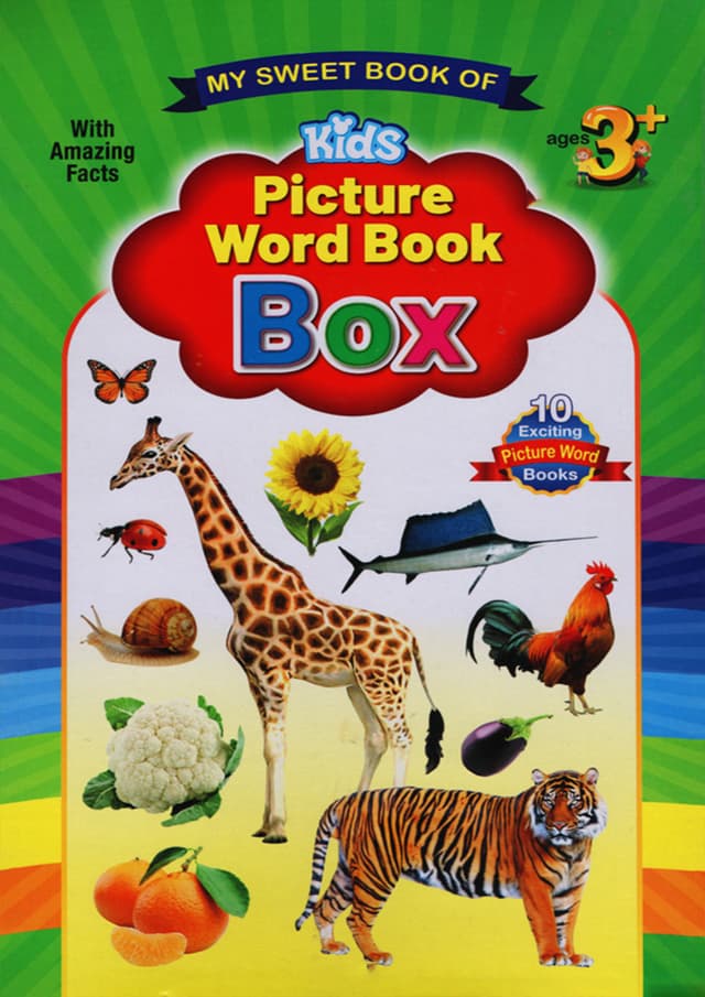Kids Picture Word Book (Box Set) (পেপারব্যাক) | Kids Picture Word Book (Box Set) (Paperback)