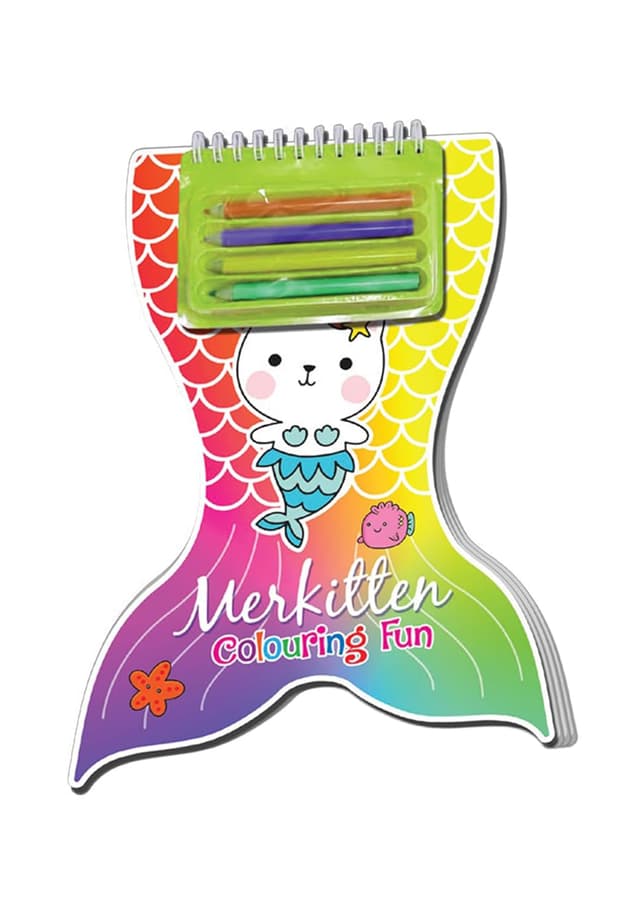 Merkitten Colouring Fun (পেপারব্যাক) | Merkitten Colouring Fun (Paperback)