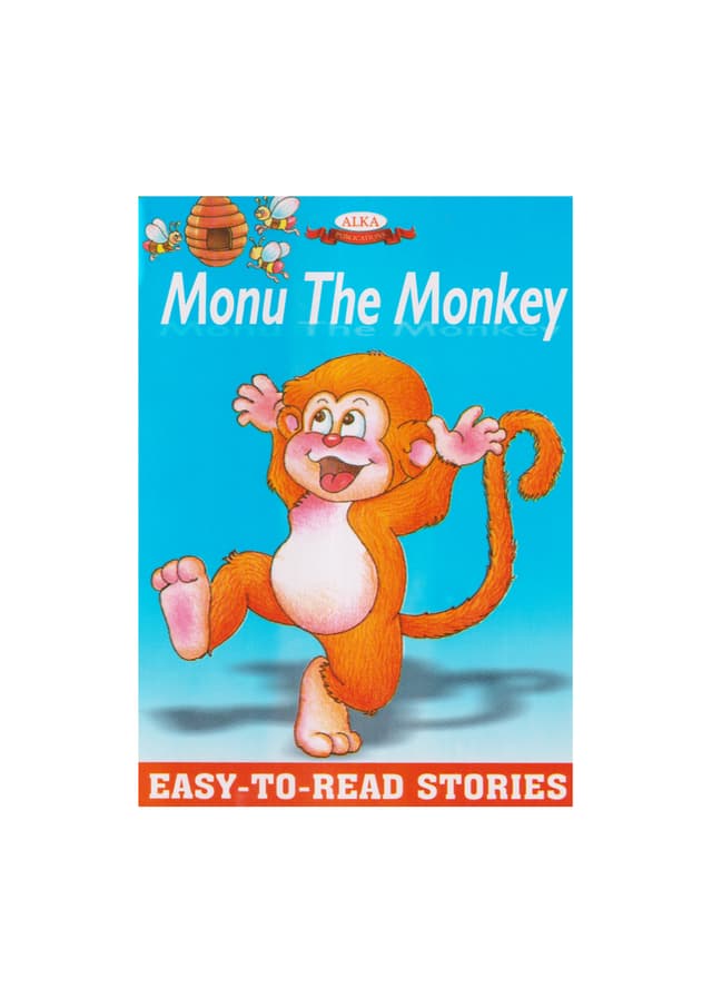 Easy-To-Read Stories : Monu The Monkey (পেপারব্যাক) | Easy-To-Read Stories : Monu The Monkey (Paperback)
