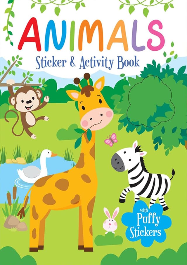 Animals Sticker & Activity Book (পেপারব্যাক) | Animals Sticker & Activity Book (Paperback)