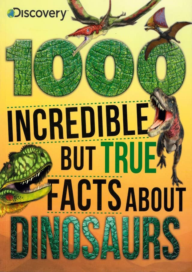 1000 Incredible But True Facts About Dinosaurs (পেপারব্যাক) | 1000 Incredible But True Facts About Dinosaurs (Paperback)
