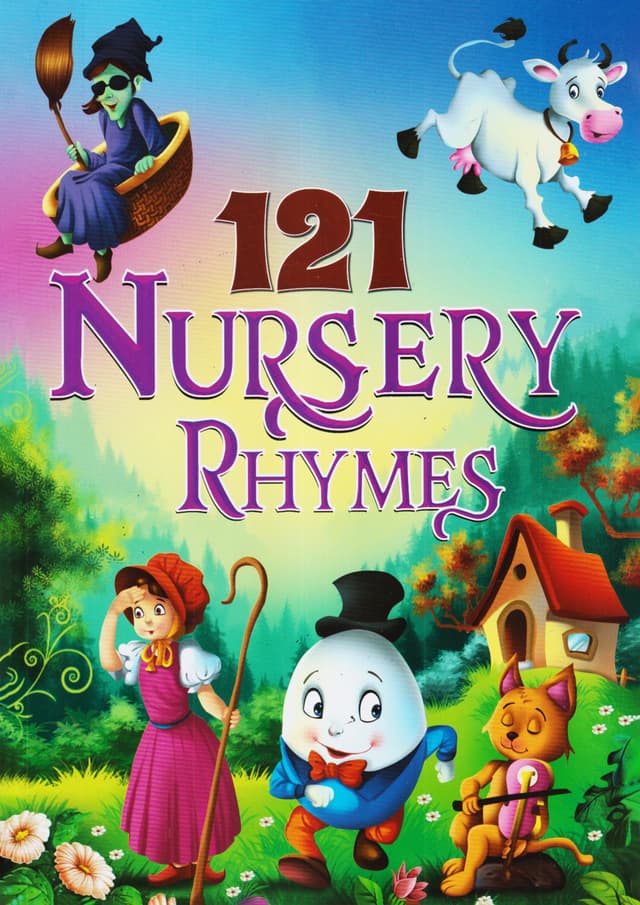 121 Nursery Rhymes (পেপারব্যাক) | 121 Nursery Rhymes (Paperback)
