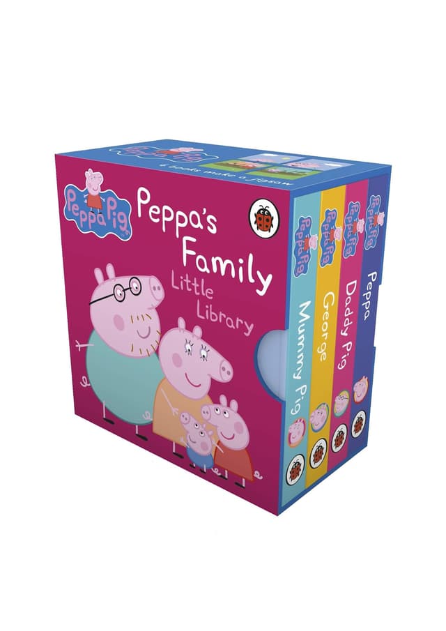 Peppa’s Family Little Library (হার্ডকভার) | Peppa’s Family Little Library (Hardcover)